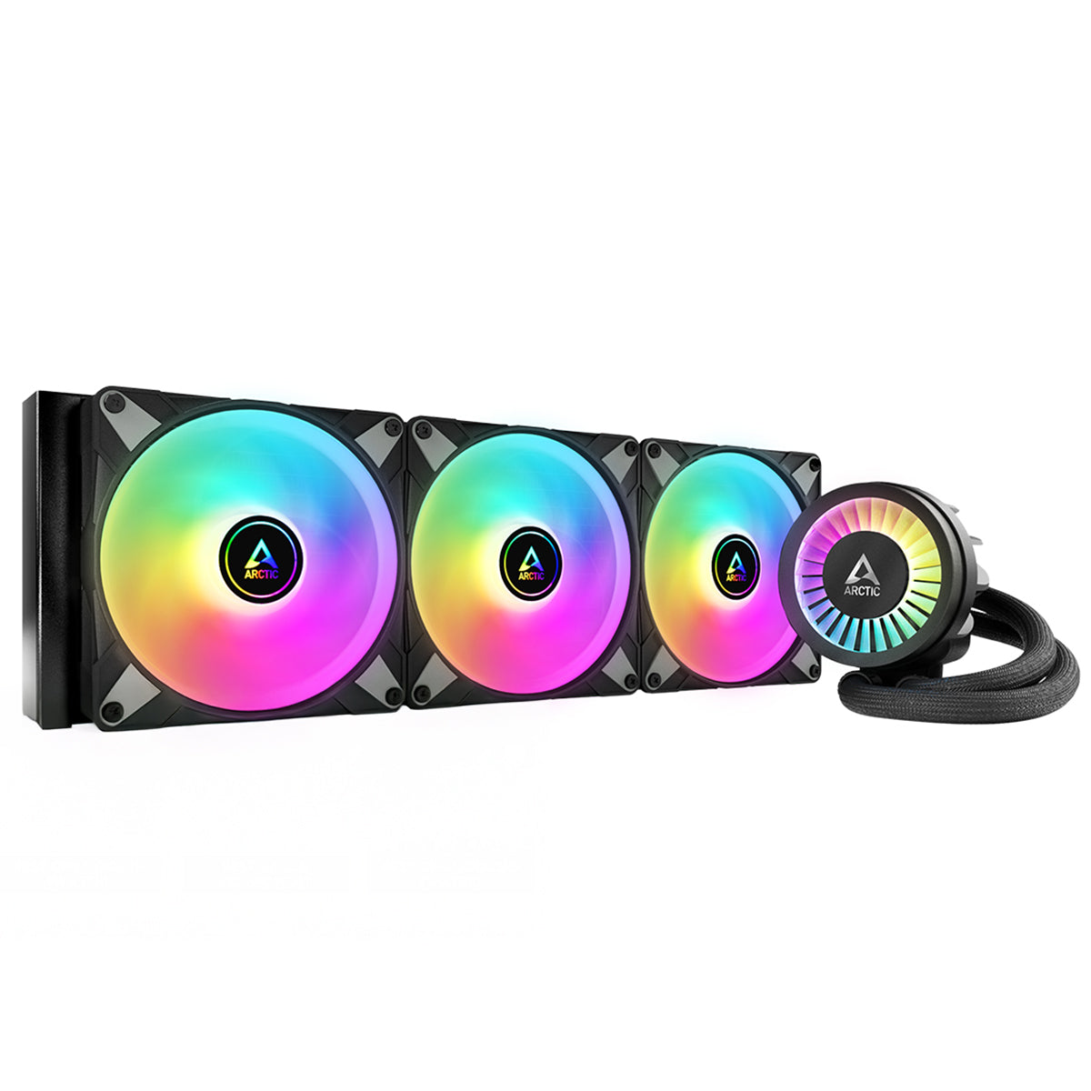 Arctic Liquid Freezer III 420 A-RGB AIO CPU Cooler - Black
