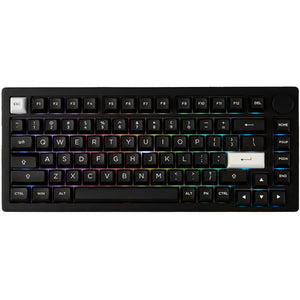 Akko Monsgeek M1 V5 VIA 75% Wireless Aluminium Mechanical Keyboard Dark Night - Rosewood Switch
