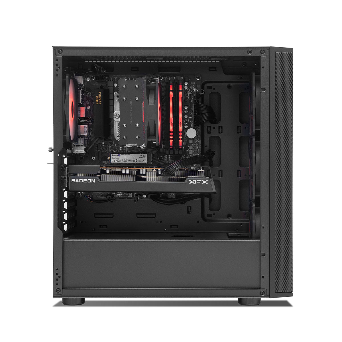 Carnage RX 7600 Ryzen 5 5600 Gaming PC