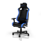 Noblechairs EPIC Series Compact Gaming Chair - Black/Carbon/Blue