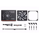 Noctua NF-A14x25 G2 PWM Chromax Black 140mm 1500rpm Cooling Fan