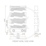 EKWB EK-CoolStream SE420 Triple 28mm Thickness Radiators