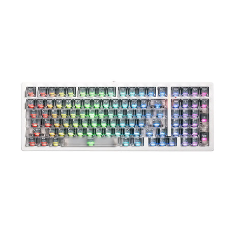 Akko Monsgeek M2 V5 HE White 96% Wireless Aluminium Hall-Effect Gaming Keyboard - AstroAim Switch