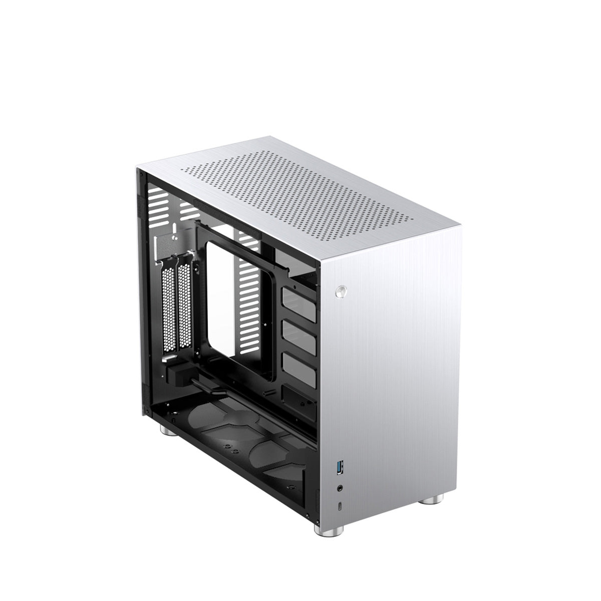 Jonsbo V10 Silver Mini-ITX Case