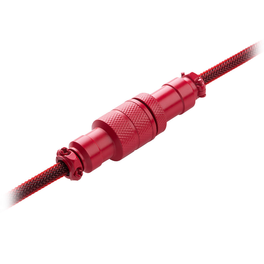 CableMod PRO Coiled Keyboard Cable - Republic Red