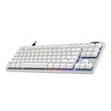 Logitech G Pro X TKL Rapid Analog Gaming Keyboard - White