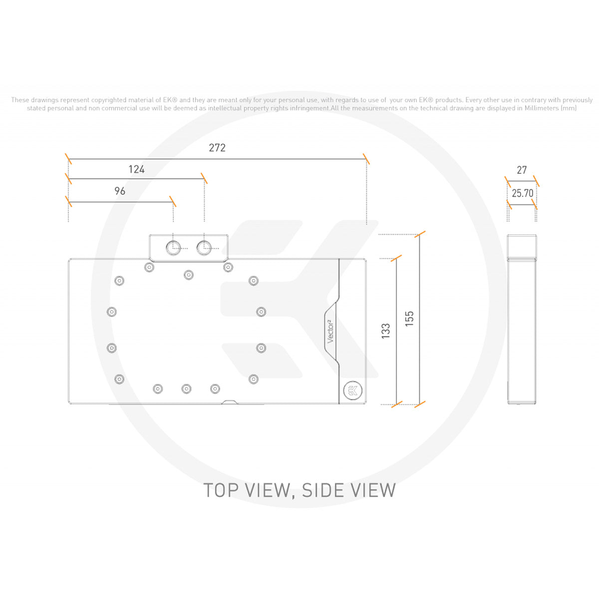 EKWB EK-Quantum Vector?? Master RTX 4090 D-RGB - Nickel + Plexi