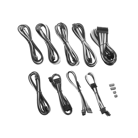 CableMod PRO ModMesh C-Series RMi  RMx  RMv2  HX & AX Cable Kit - Black/White