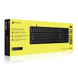 Corsair K70 Core Full Sized Wired RGB Mechanical Gaming Keyboard - Black