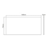 Lumi Commercial Grade Single-Motor Sit-Stand 1500x750mm Desk - Paulownia