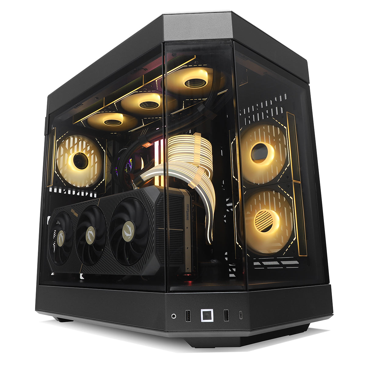 Abyssal AMP RTX 5080 Ryzen 9 9900X3D Gaming PC - BLACK
