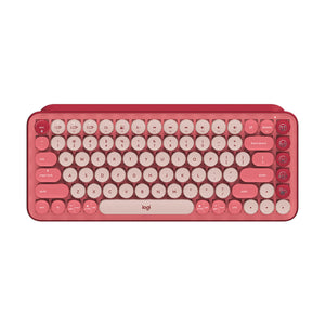 Logitech POP Keys Wireless Mechanical Keyboard With Emoji - Rose