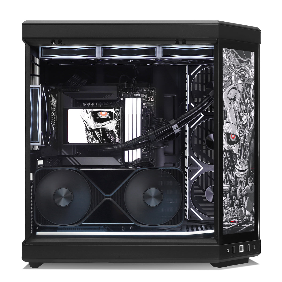 Abyssal GODLIKE RTX PRO 6000 Ryzen 9 9950X3D Gaming PC - Skynet Edition