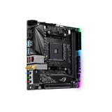 ASUS ROG STRIX B450-I AMD AM4 B450 Aura Sync WiFi M.2 Mini-ITX Gaming Motherboard AMD AM4