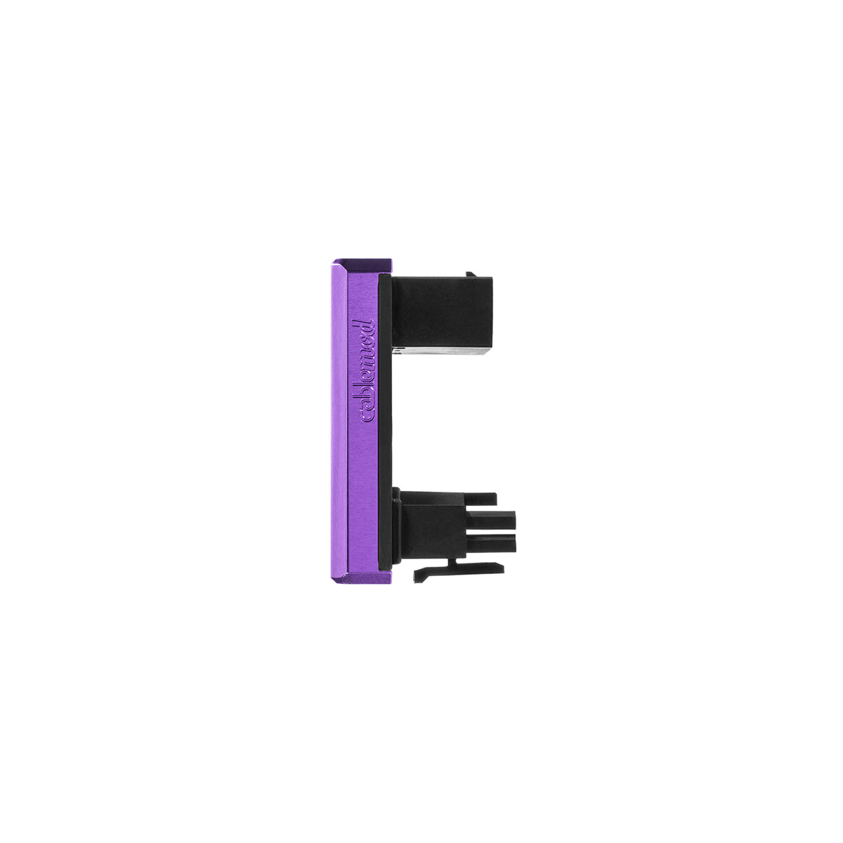 CableMod 12VHPWR 180 Degree Angled Adapter - Variant B - Purple