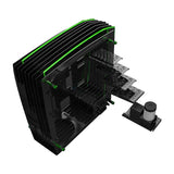 Inwin H-Frame 2.0 Tower Chassis w/1065W PSU - Black/Green