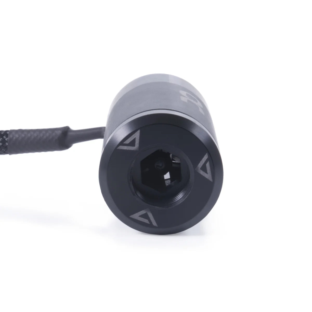 Alphacool ES Flow and Temperature Sensor G1/4 F-F - Black