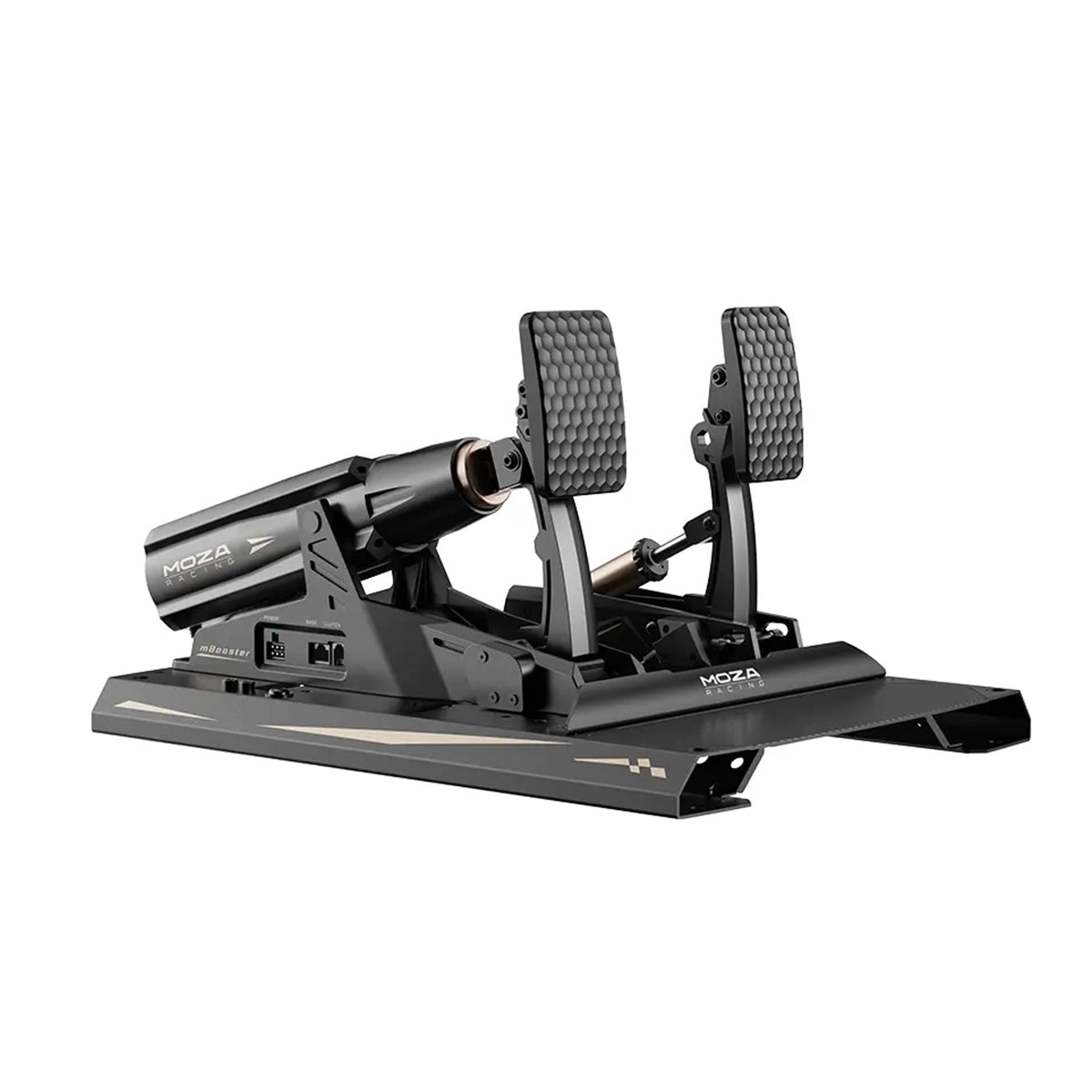 Moza Mbooster Throttle + Active Pedal + Base Plate Bundle