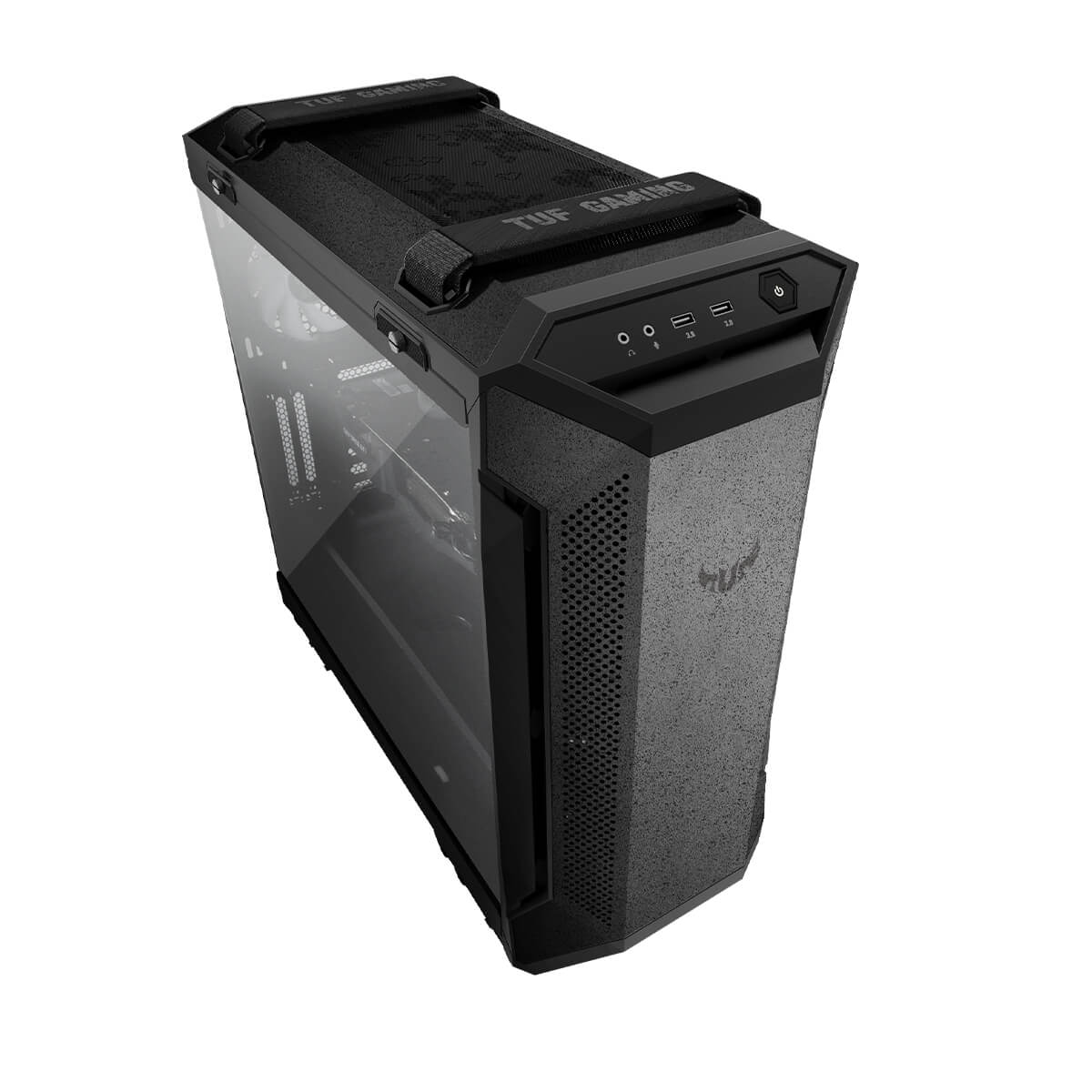 ASUS TUF Gaming GT501 Tempered Glass Mid Tower Case - Black