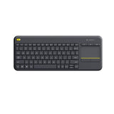 Logitech K400 Plus TV Wireless Touch Keyboard - Black