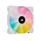 Corsair iCUE SP140 RGB ELITE White Performance 140mm PWM Fan - Single Pack