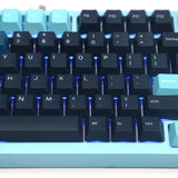 Glorious GMMK Pro 75% Custom Mechanical Keyboard Linear Switch - Cerulean Mist