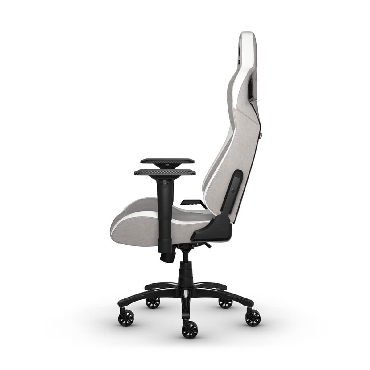 Corsair T3 RUSH Fabric Gaming Chair Gray/White