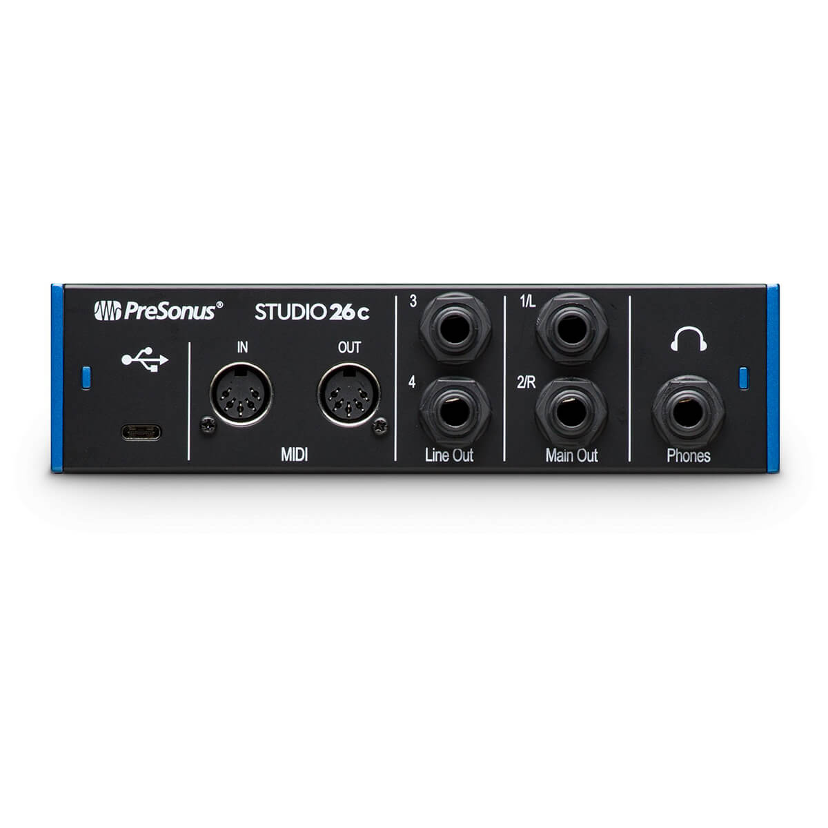 PreSonus Studio 26c 2x4 USB Type-C Audio/MIDI Interface