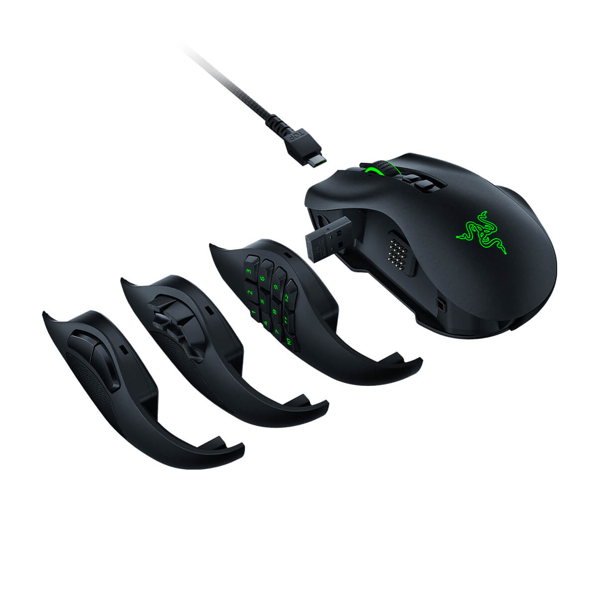 Razer Naga Pro Wireless MMO Gaming Mouse