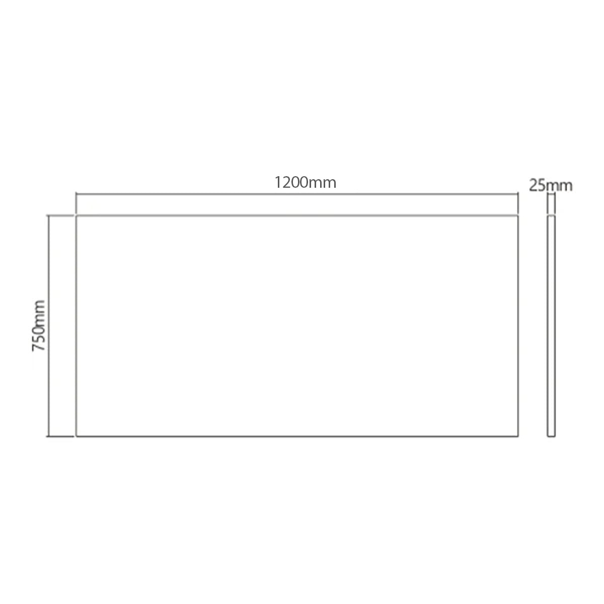 Lumi Commercial Grade Single-Motor Sit-Stand 1200x750mm Desk - Dark Walnut
