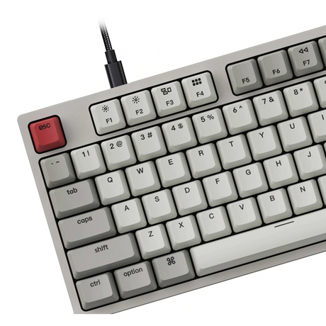 Keychron C1 TKL Retro Mechanical Keyboard - G Pro Brown Switch