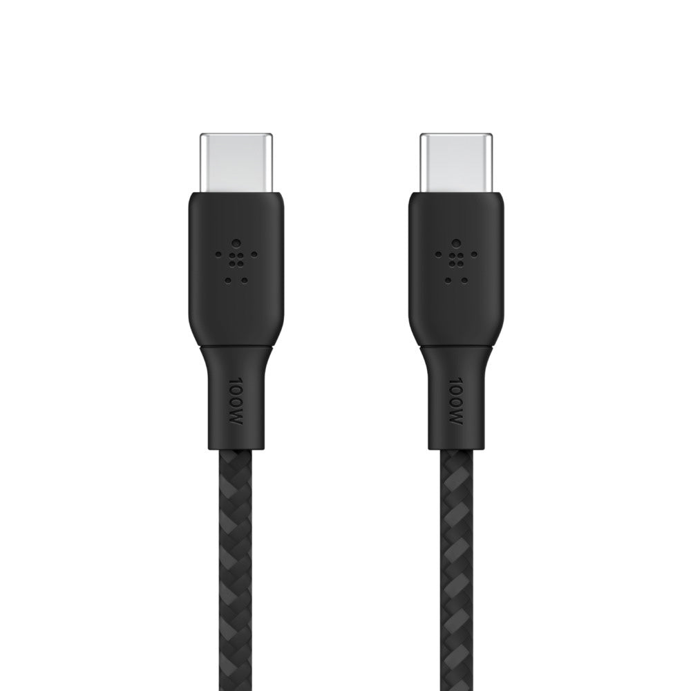 Belkin BoostCharge 100W USB-C to USB-C Cable - 2M - Black