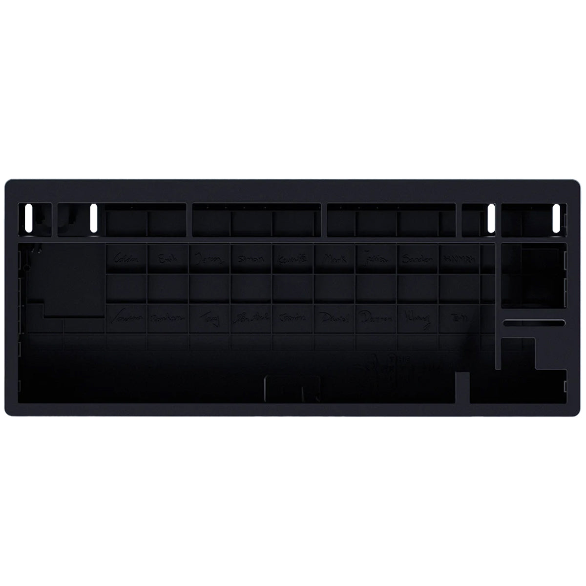 Wooting 80HE PCR ABS Keyboard Case - Black – Computer Lounge