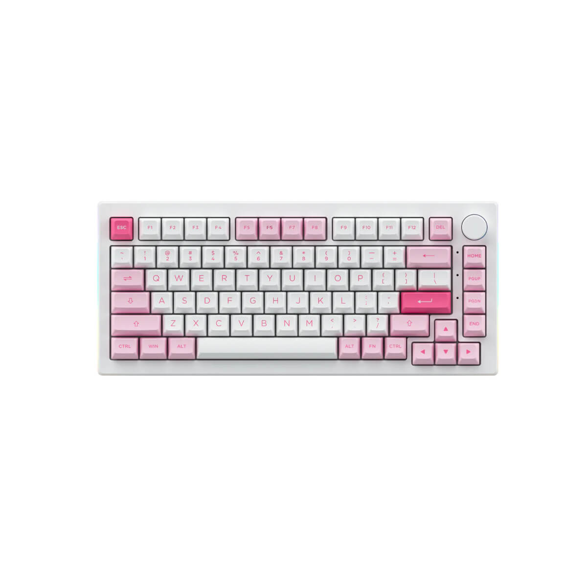 Akko 5075B Plus Prunus Lannesiana Hot-Swappable Wireless RGB Keyboard CS Silver Switch