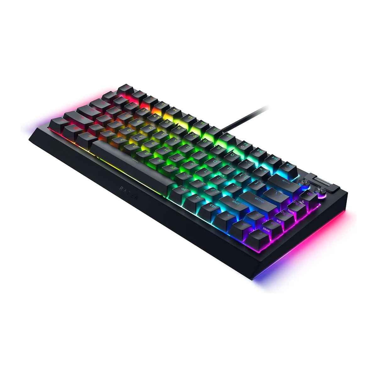 Razer BlackWidow V4 75% Mechanical Gaming Keyboard - Tactile Switch