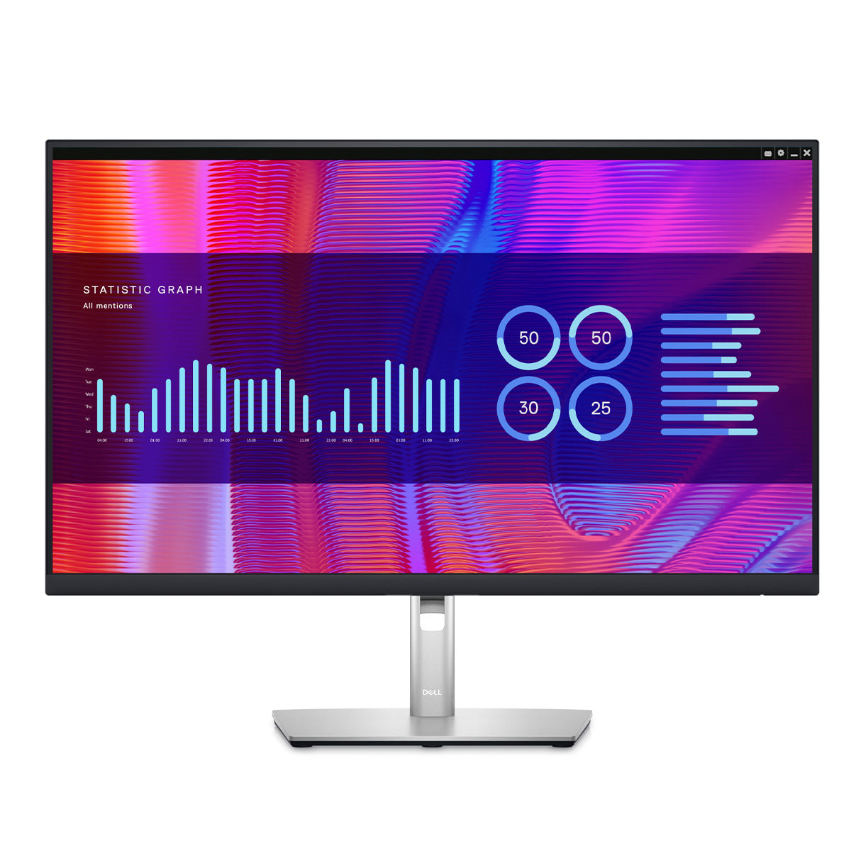 Dell UltraSharp P2723DE 27" WQHD USB-C HUB Monitor