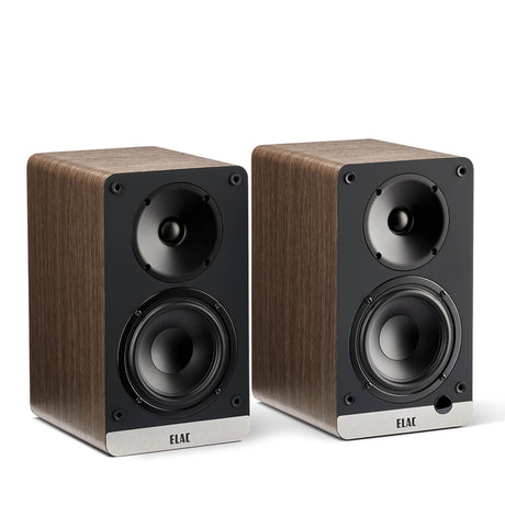 ELAC Debut ConneX DCB41 Active Speakers - Walnut