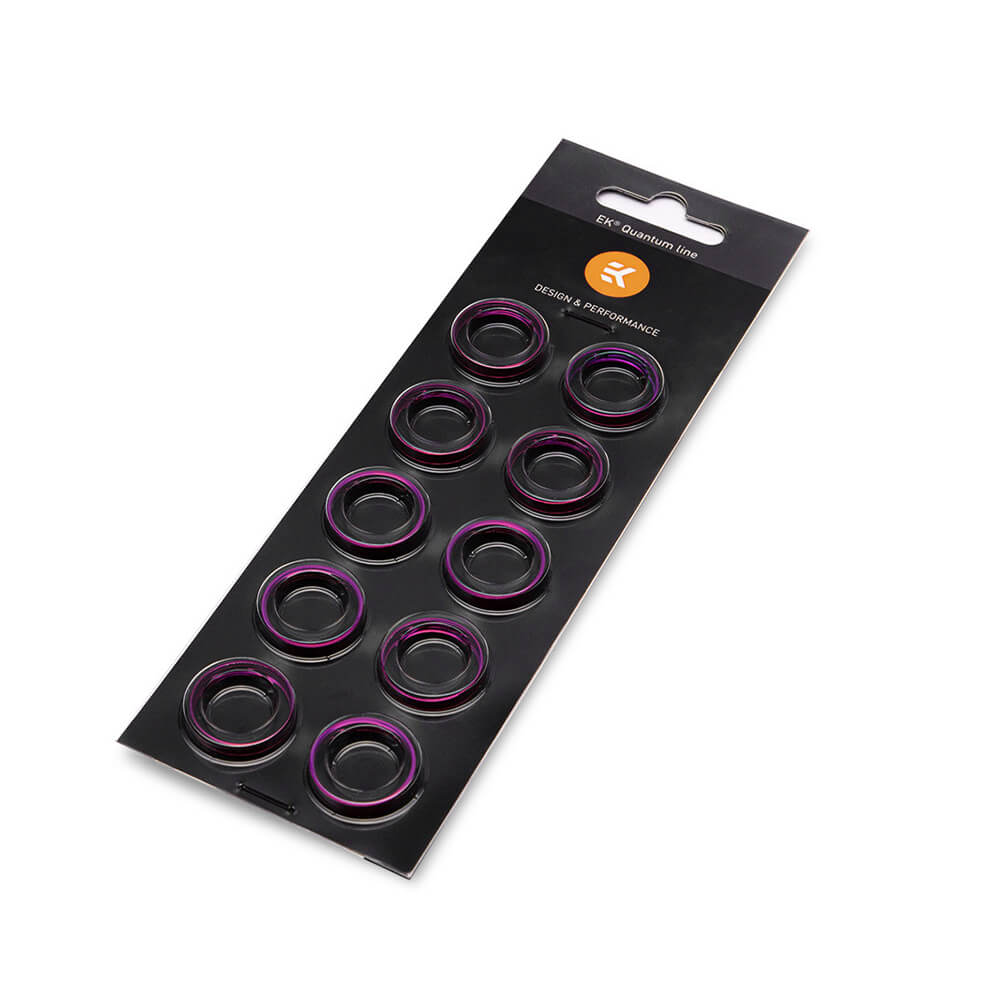 EKWB EK-Quantum Torque Color Ring 10-Pack HDC 12 - Purple