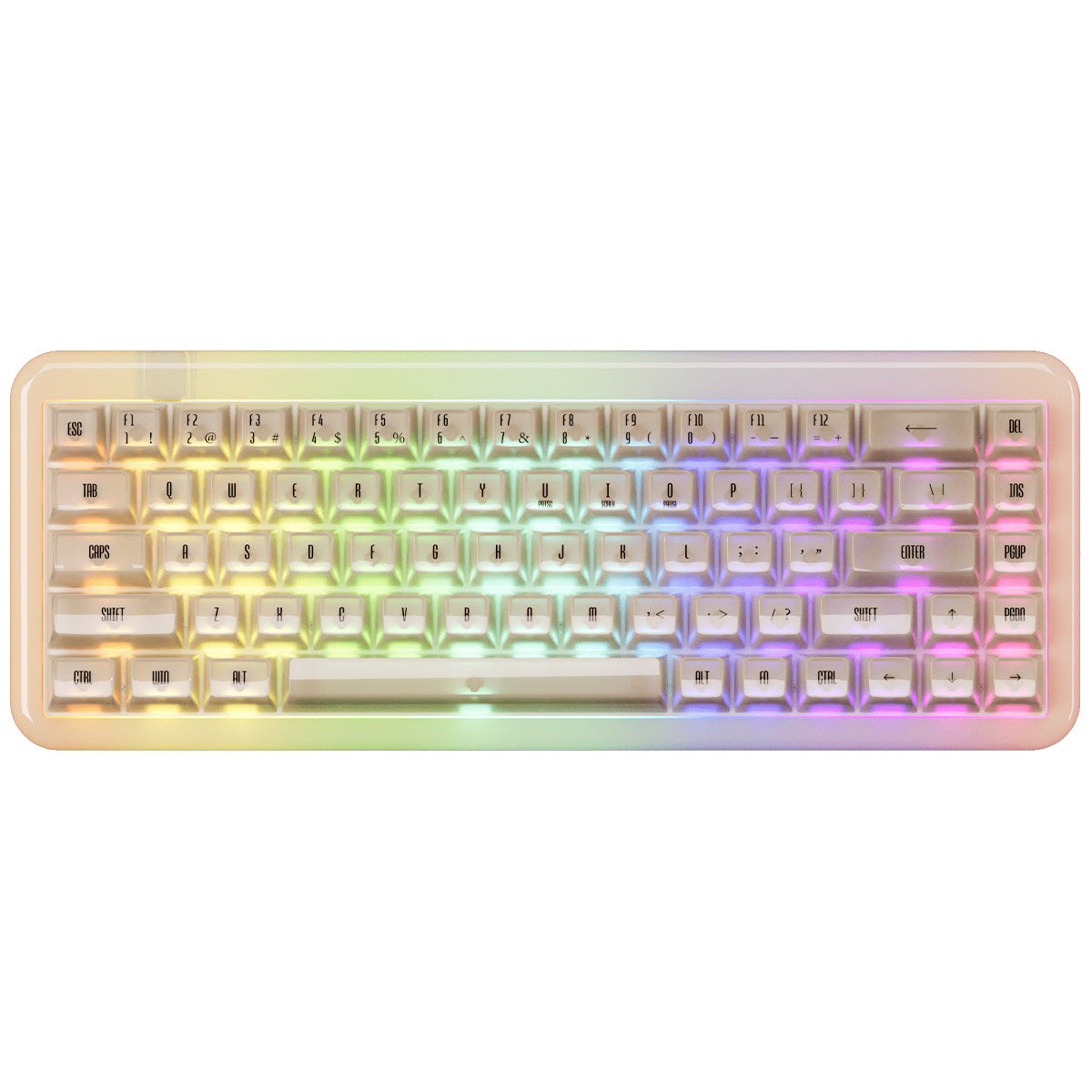 Akko YU01 Resin Antique Jade 65% RGB Wireless Mechanical Keyboard Piano Pro Switch