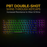 Hyte Keeb TKL Wired Mechanical Keyboard - Linear Switch - Showroom Demo Unit