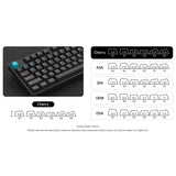 Akko 5087S Midnight 80% TKL RGB Wireless Mechanical Keyboard - Creamy Yellow Switch