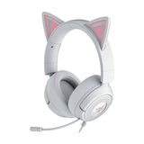 Razer Kraken Kitty V3 X Wired Gaming Headset with Kitty Ears - White