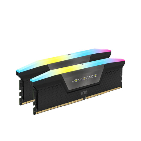 Corsair Vengeance RGB 96GB (2X48GB) DDR5-6000 CL30 Memory - GREY (CMH96GX5M2B6000Z30)