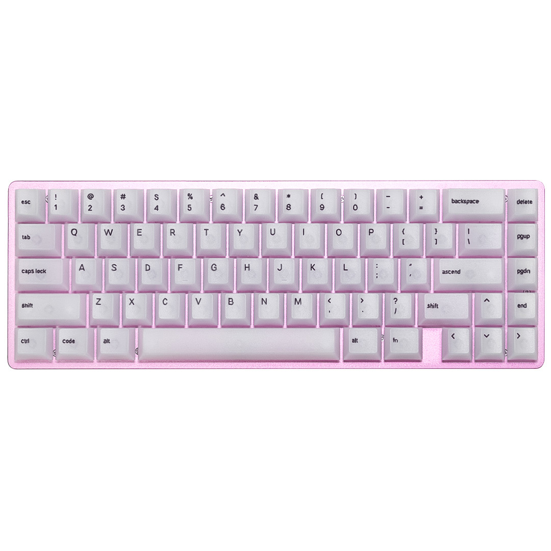 Glorious GMMK 2 Compact 65% RGB Custom Mechanical Keyboard Mako Tactile Switch - Prism Pink