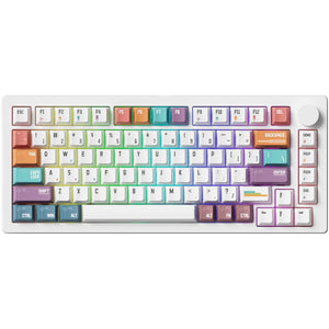 Akko Monsgeek M1 V5 VIA 75% Wireless Aluminium Mechanical Keyboard Timeline - Rosewood Switch
