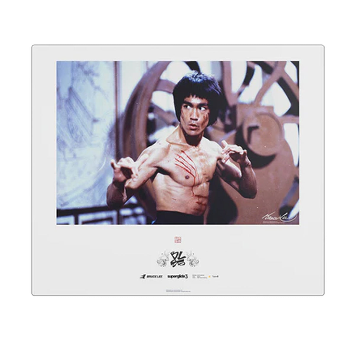 Pulsar Superglide v3 Glass Mouse Pad XL - Bruce Lee 85th Anniversary Edition