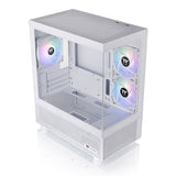 Thermaltake View 170 ARGB Tempered Glass Micro Case Snow Edition