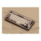 Akko MU02 Mountain Seclusion 75% RGB Wireless Mechanical Keyboard - Rosewood Switch