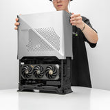 Evoke AMP RTX 5070 Ti Ryzen 7 9700X Gaming PC - Silver