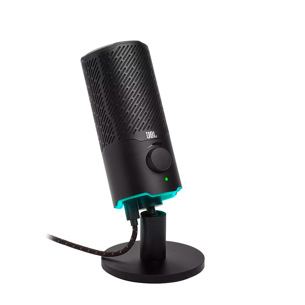 JBL Quantum Stream RGB USB Condenser Microphone - Black